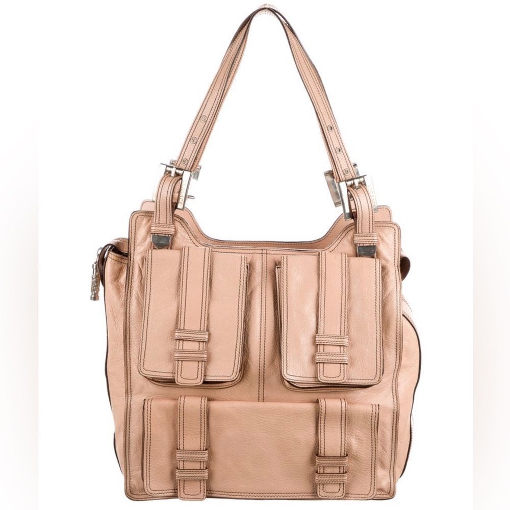 Versace Leather Shoulder Bag